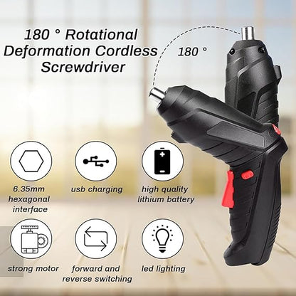 47 in 1 Cordless Electric Screwdriver Set