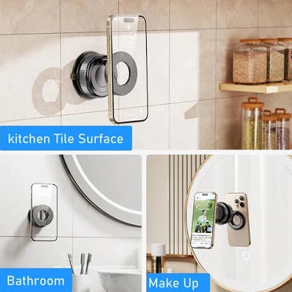 Vacuum Magnetic Phone Holder